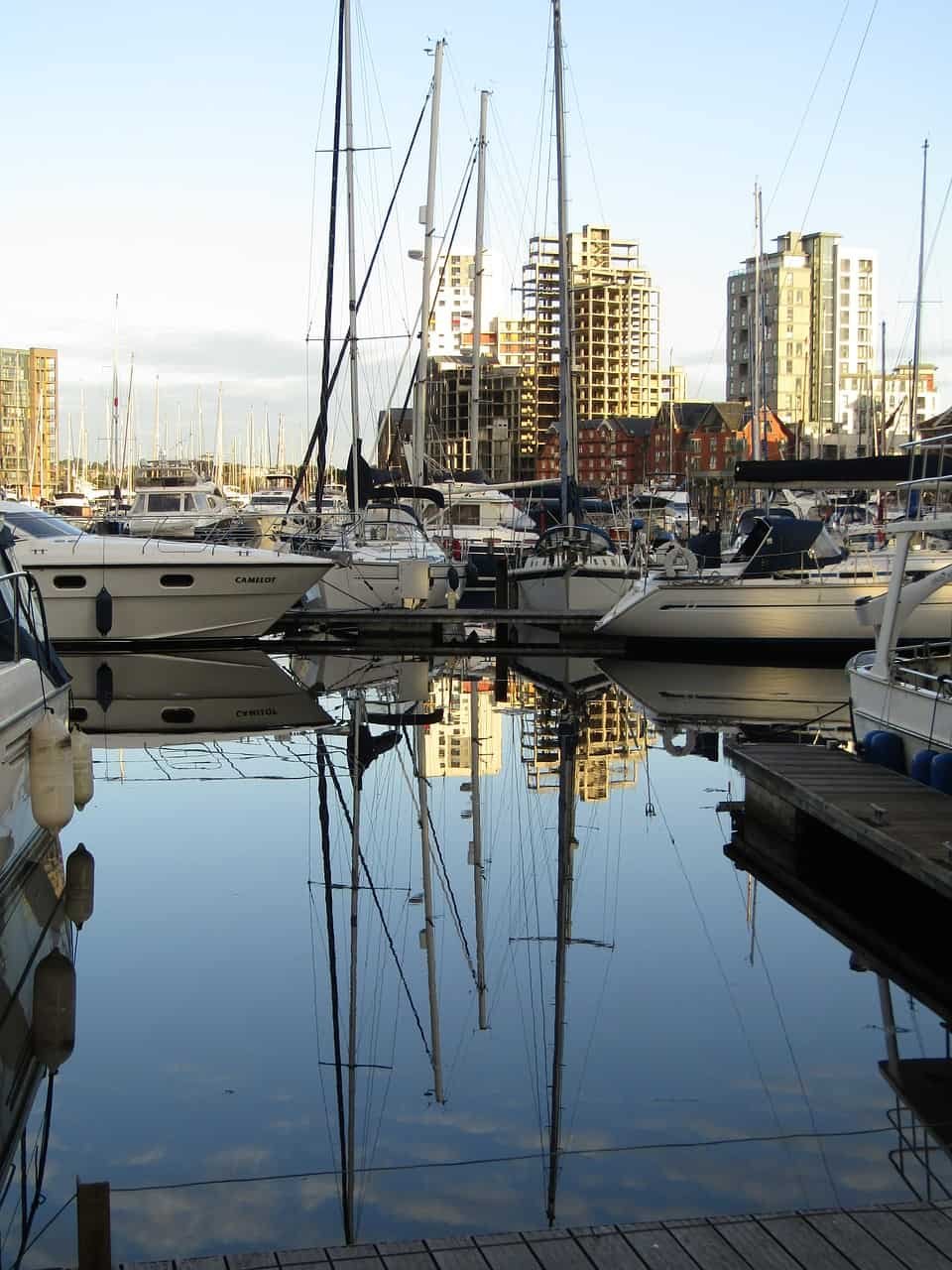 Ipswich waterfront representing J7 Fire Ltd service coverage in Suffolk